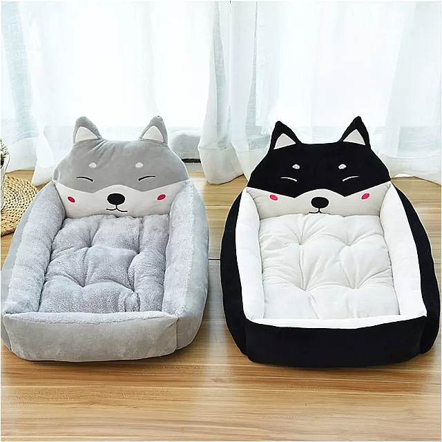 ペット 用の柔らかく 通気性 のある 猫 の ベッド 小型 犬 と中型 犬 用 の 猫 の巣 漫画 のカー ペット 洗える｜ウィルワン店