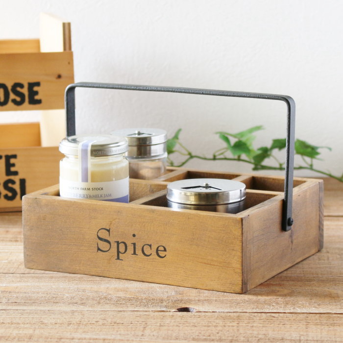 楽天市場 スパイスボックス 調味料入れ 木箱 ウッドボックス フリーボックス 小物入れ お道具箱 収納 お片付け インテリア ウッド 木製品 ナチュラル 雑貨 Willdo 生活雑貨ウィルドゥ