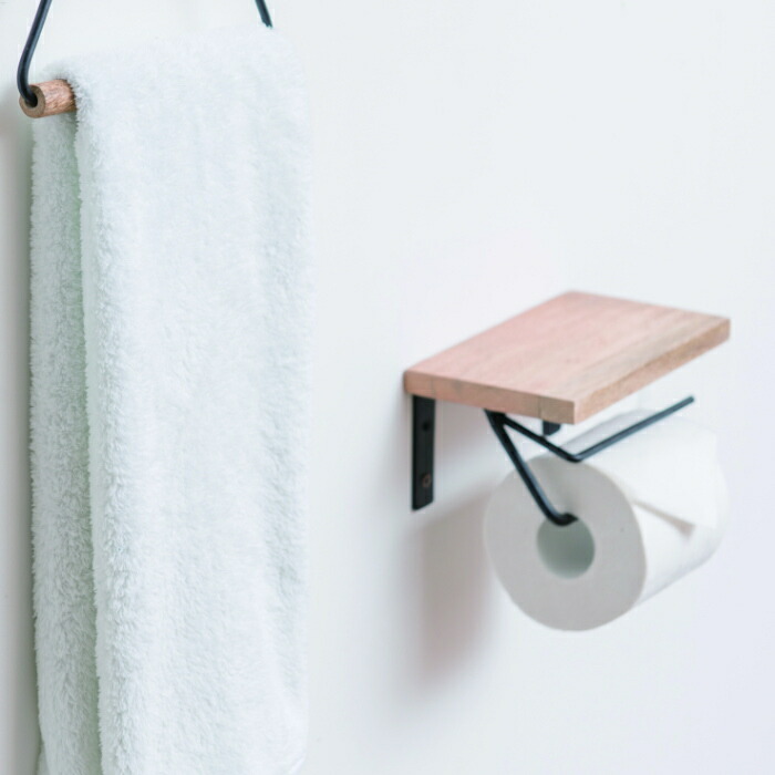 楽天市場 ペーパーホルダー トイレットペーパーホルダー おしゃれ 木製 アイアン マンゴーウッド アンティーク レトロ トイレ 収納 ナチュラル かわいい 雑貨 Willdo 生活雑貨ウィルドゥ