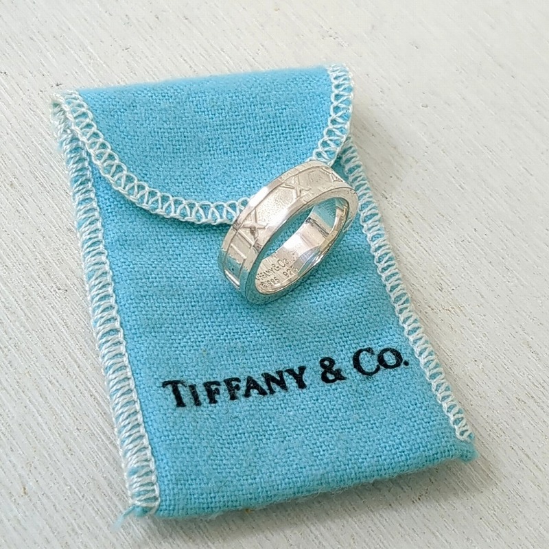 楽天市場】TIFFANY ティファニー ナロー リング 約10号 シルバー 925