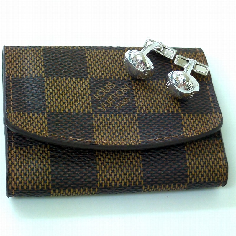 LOUIS VUITTON ルイヴィトン ブトン ドゥマンダミエ カフス 楽天市場】【ジュエリー】LOUIS VUITTON ルイ ヴィトン カフス