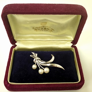 楽天市場】ミキモト ブローチ レディース 3Pパール ピン ベビー