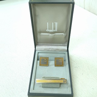 楽天市場】ダンヒル dunhill ネクタイピン カフス セット