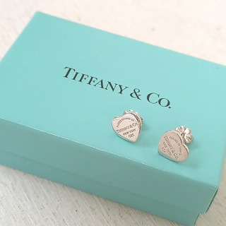TIFFANY＆Co. ティファニー ハート モチーフ ピアス シルバー925 アクセサリー レディース【中古】Cランク　ギフト　プレゼント