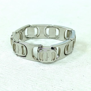 仕*ん様 1280 サルヴァトーレフェラガモ シルバーカラー ブレスレット 楽天市場】サルヴァトーレフェラガモ Salvatore Ferragamo