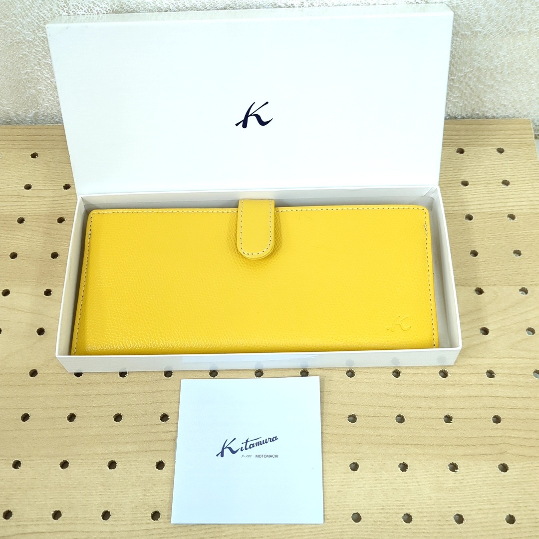 新品 未使用 Kitamura2 キタムラ2 長財布 ライトストーン ロゴ 新品 未使用 Kitamura2 キタムラ2 長財布 ライトストーン ロゴ