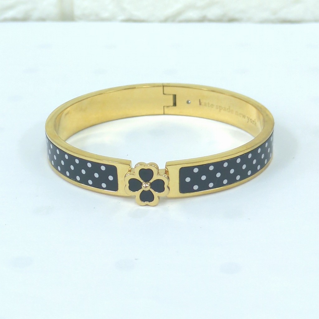 Kate spade キーモチーフ　バングル 美品】ケイトスペード ブレスレット キーモチーフ ネコモチーフ