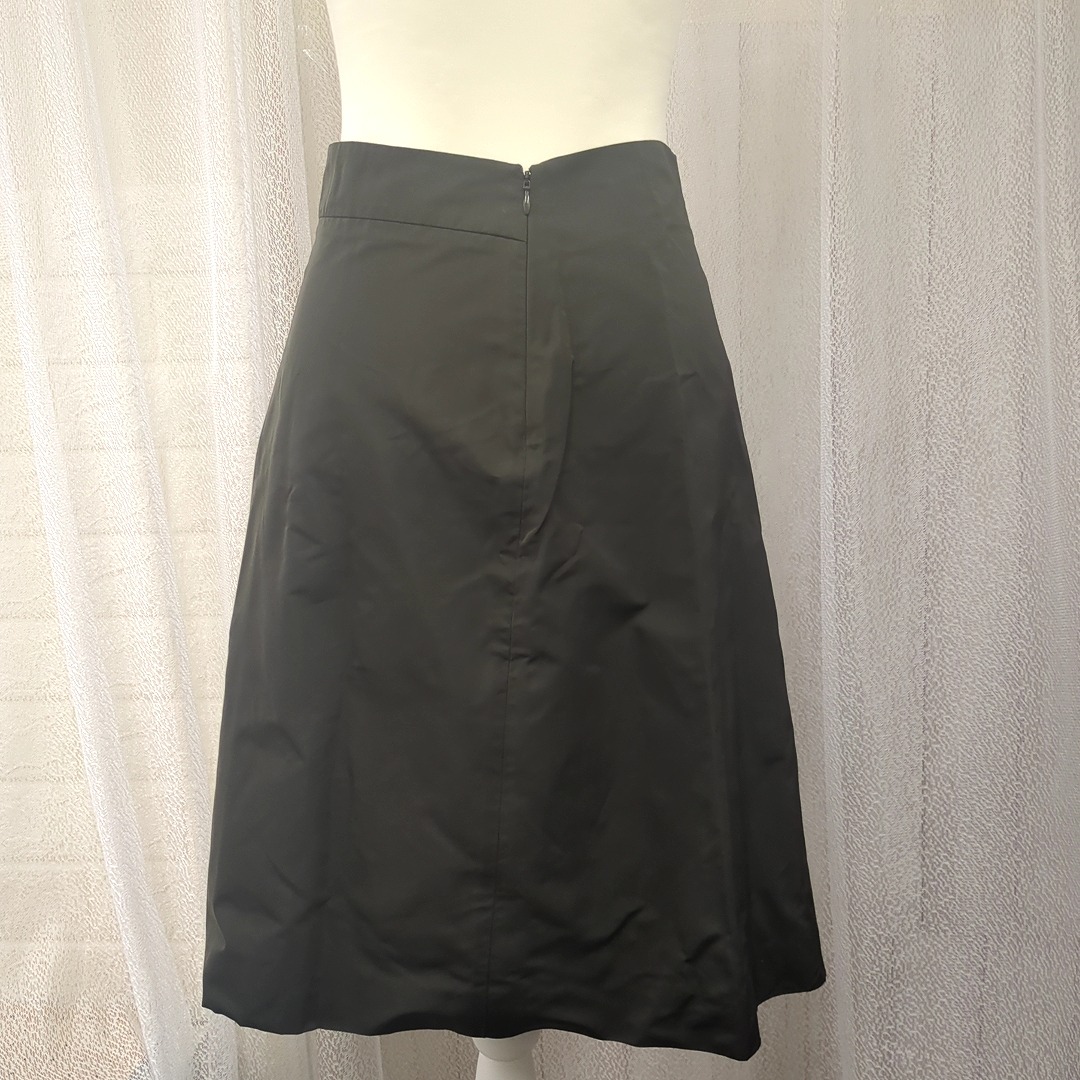 Jil Sander ジルサンダー ひざ丈 スカート サイズ 36 カーキ イタリア製 レディース【中古】Bランク　ギフト　プレゼント