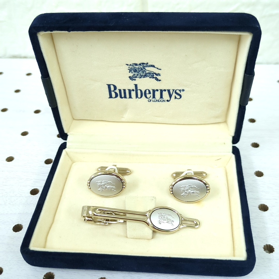 Burberrys カフスボタン ネクタイピン 楽天市場】バーバリー BURBERRY カフスボタン ネクタイピン 2点