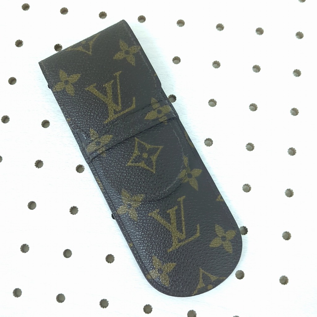 極美品✨LOUIS VUITTON エテュイ・スティロ　モノグラム　ペンケース 楽天市場】LOUIS VUITTON ルイ ヴィトン モノグラム エテュイ