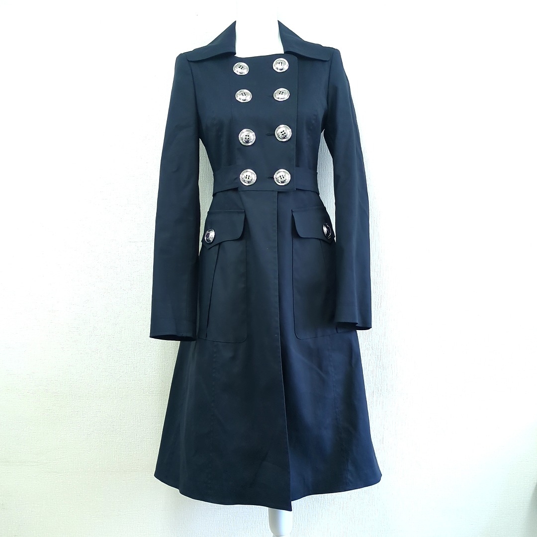 バーバリー　ブルーレーベル　トレンチコート 中古・古着通販】BURBERRY BLUE LABEL (バーバリーブルー