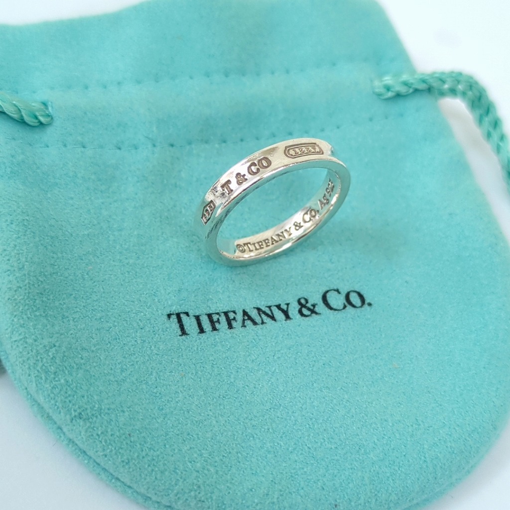 ティファニー SV925 11号 ノーツナローリング 指輪 TIFFANY 楽天市場】TIFFANY&Co. ティファニー ノーツナローリング SV925