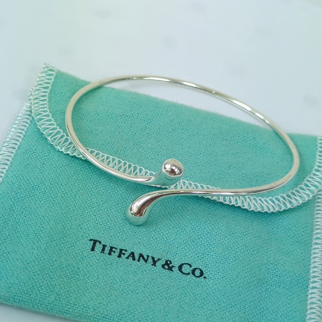 Tiffany & Co. 1978年 エルサペレッティ バングル 925 1978】TIFFANY&Co. ティファニー エルサ ペレッティ ボーンカフ