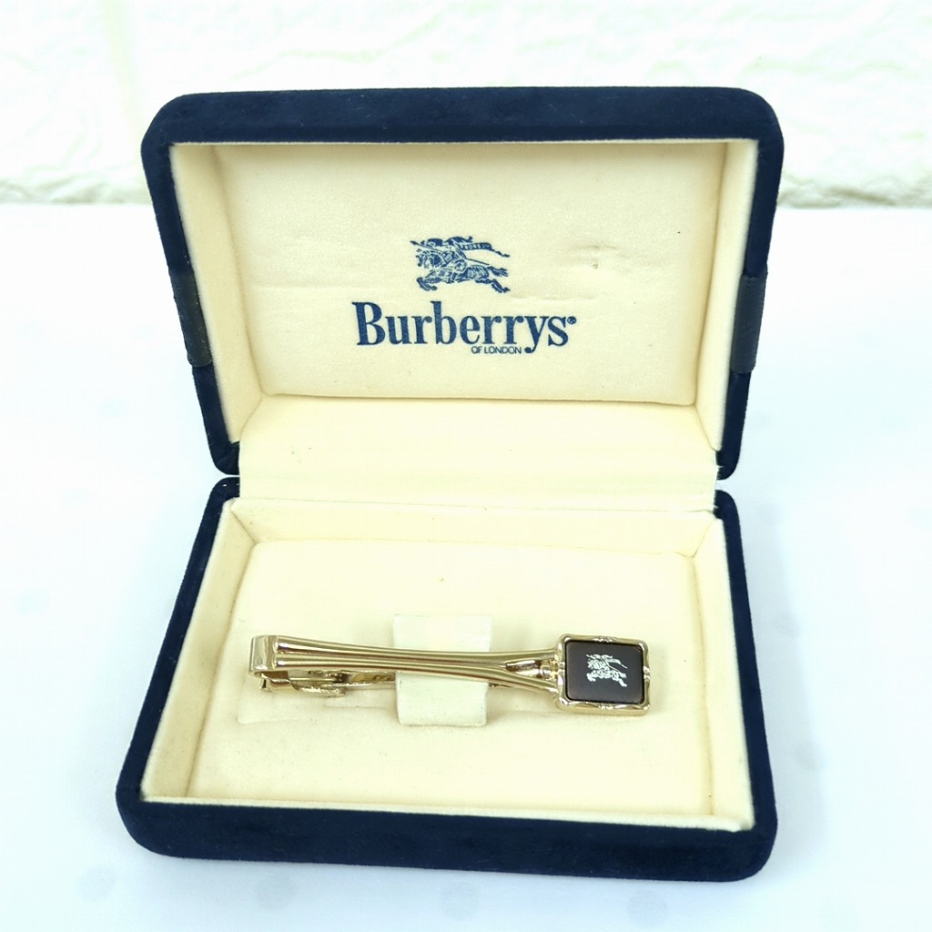 【美品】Burberry　バーバリー　ネクタイピン　ゴールド　盾　騎馬ロゴ 楽天市場】バーバリー BURBERRY ネクタイピン ゴールド メッキ