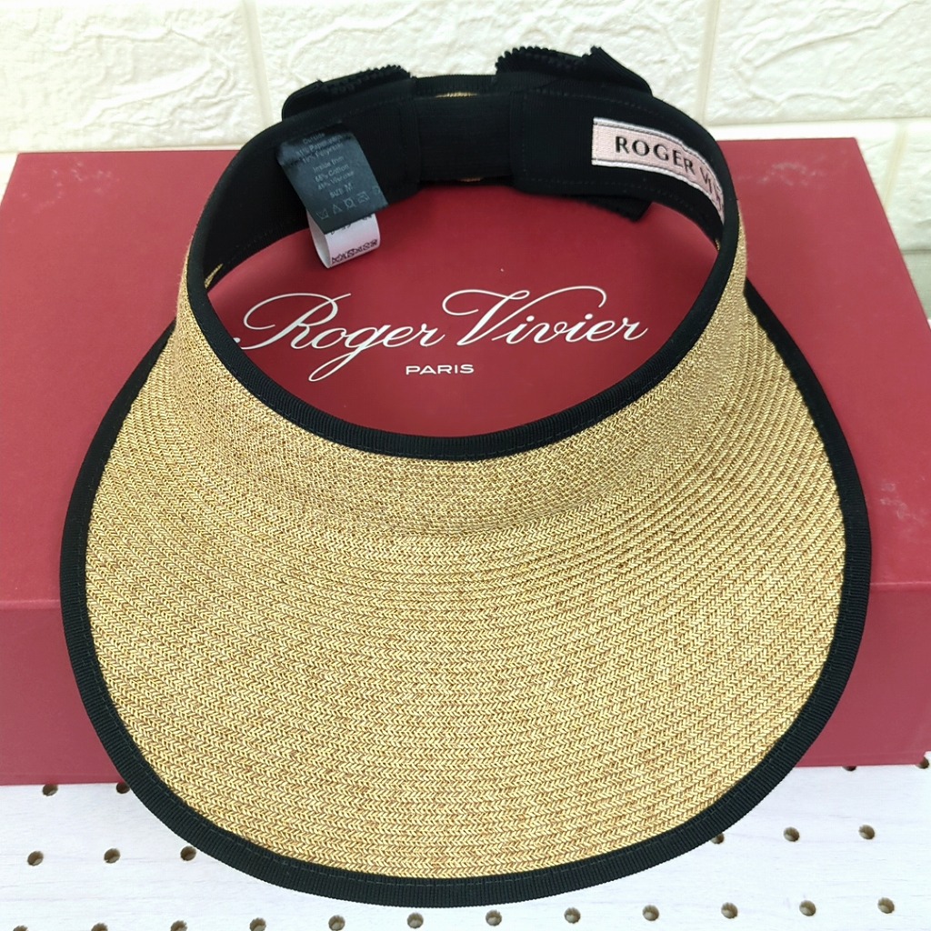 楽天市場】ROGER VIVIER ロジェヴィヴィエ サンバイザー