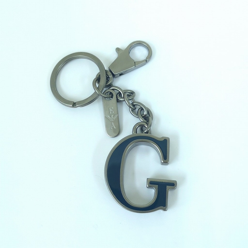 楽天市場】【送料無料】EMPORIO ARMANI キーホルダー キーリング