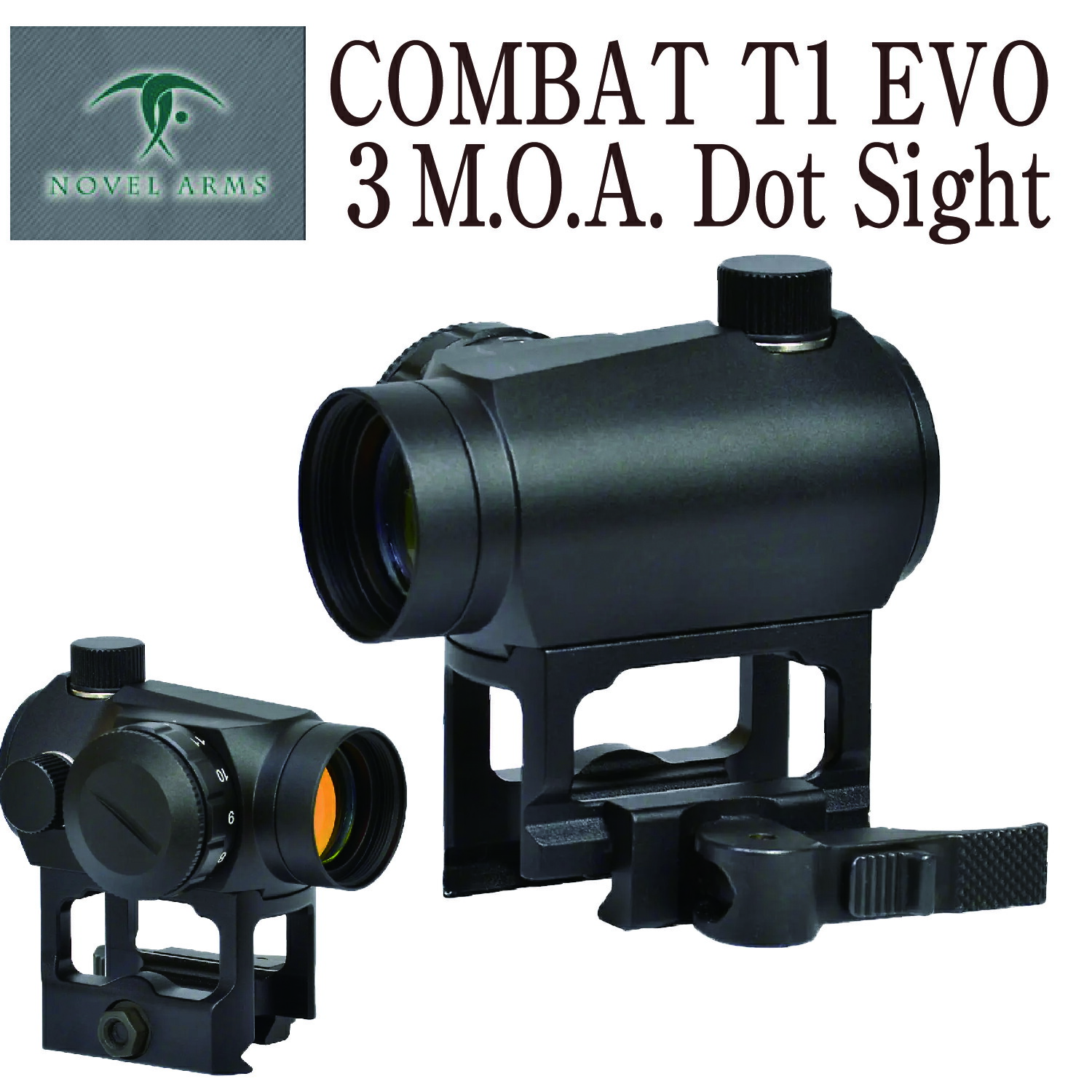 ノーベルアームズ COMBAT T1 EVO【Evolution】DotSight ドットサイト NOVEL  ARMS サバイバルゲーム　サバゲー 正規品 アメリカ警察特殊部隊 ＳＷＡＴ ノーベルアームズ ドットサイト コンバットT1