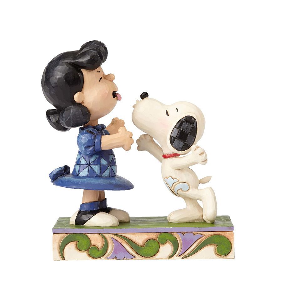 楽天市場 ルーシーにキスするスヌーピー 12 5cm スヌーピー フィギュア 大人向け 人形 置物 ジムショア グッズ Snoopy Kissing Lucy ジム ショア ピーナッツ Jim Shore Peanuts 正規輸入品 ウィローツリー専門店ドナティオ