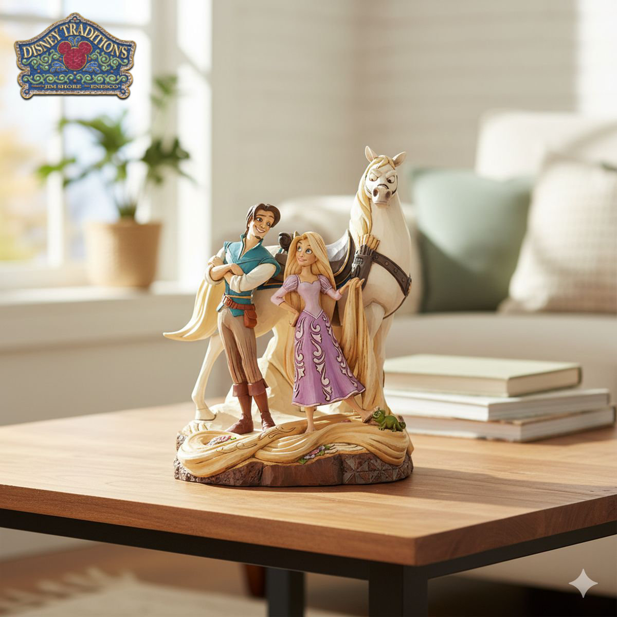 楽天市場】塔の上のラプンツェルフィギュア Enesco社製