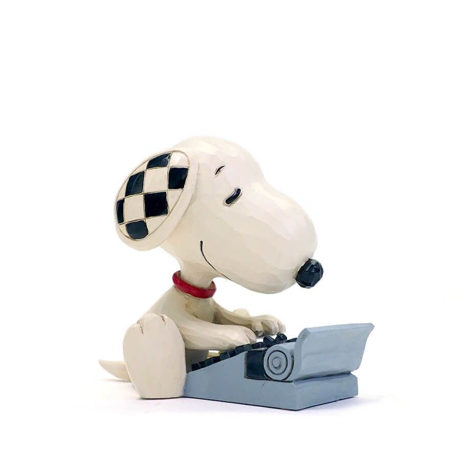 楽天市場 スヌーピー タイピング ミニ 7 6cm スヌーピー フィギュア 大人向け 人形 置物 ジムショア グッズ Snoopy Typing Mini ジム ショア ピーナッツ Jim Shore Peanuts 正規輸入品 ウィローツリー専門店ドナティオ