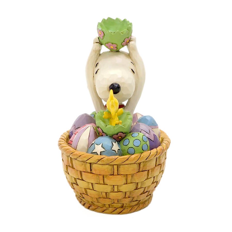 楽天市場 スヌーピー ウッドストック イースター バスケット 15 2cm スヌーピー フィギュア 大人向け 人形 置物 ジムショア グッズ Snoopy Woodstock Easter Basket ジム ショア ピーナッツ Jim Shore Peanuts 正規輸入品 ウィローツリー専門店ドナティオ