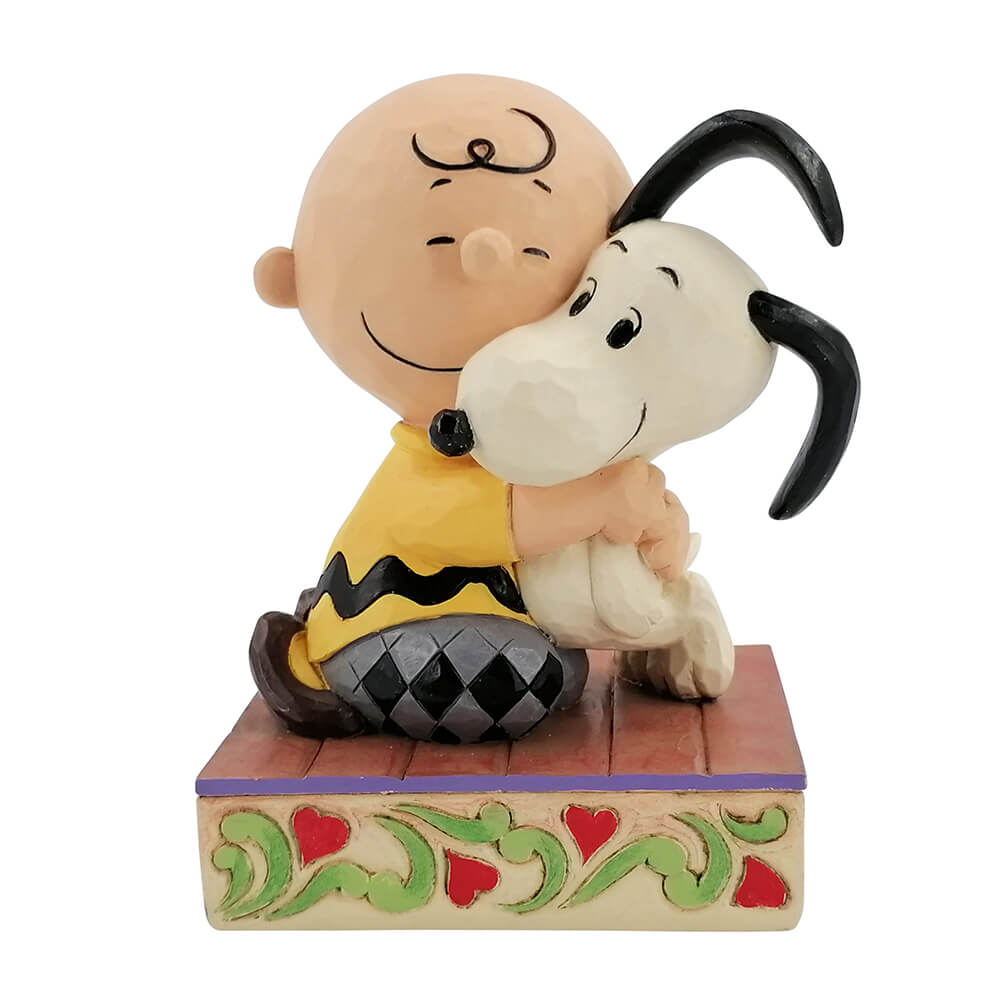 楽天市場 チャーリーブラウン スヌーピー ハグ 12 1cm Charlie Brown Snoopy Hugging ジム ショア ピーナッツ Jim Shore ウィローツリー専門店ドナティオ