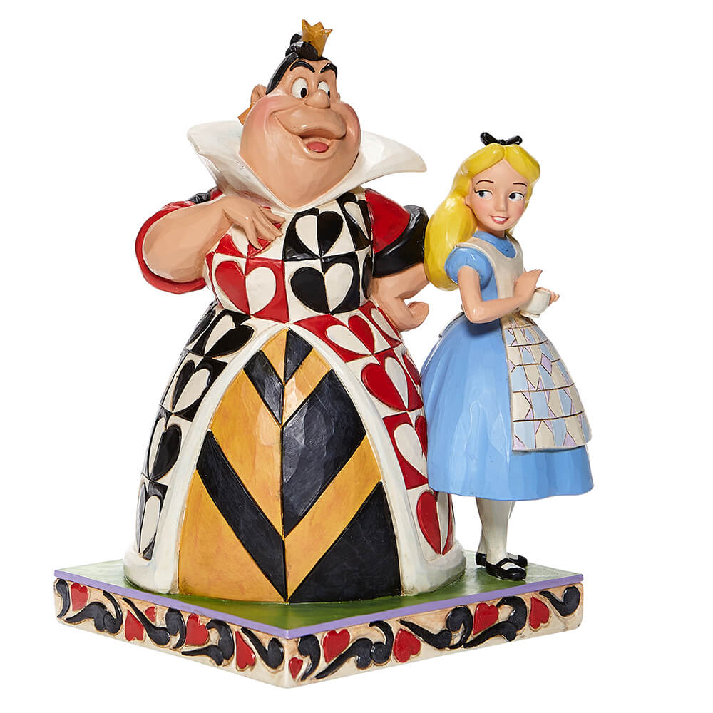 好評 ジムショア アリス ハートの女王 ふしぎの国のアリス ディズニー Alice Queen Of Hearts Jimshore 人気商品再入荷 Ecosa Cl