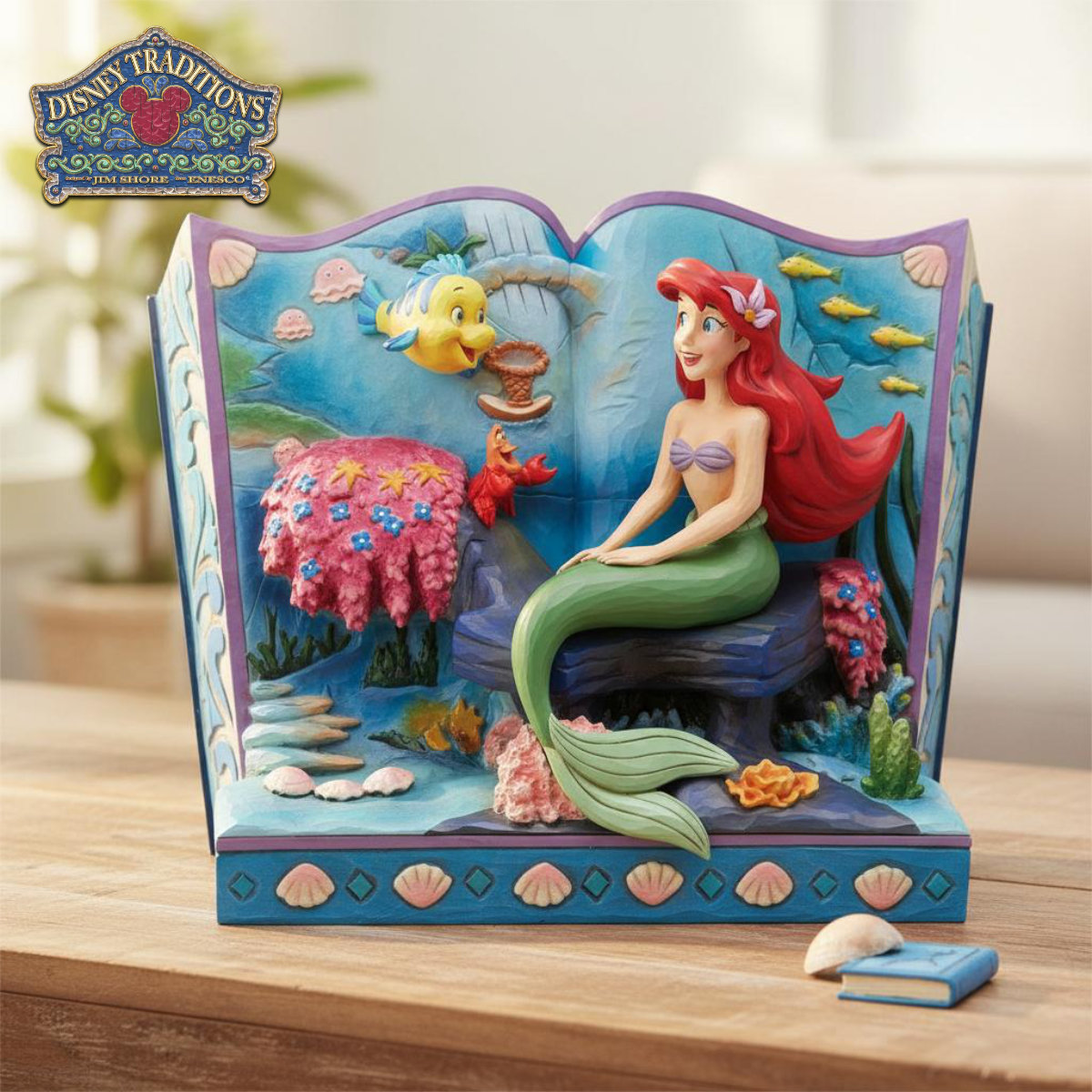 【海外パーク品★激レア】アリエル　ディズニートラディション　ストーリーブック 6014323_a1.jpg