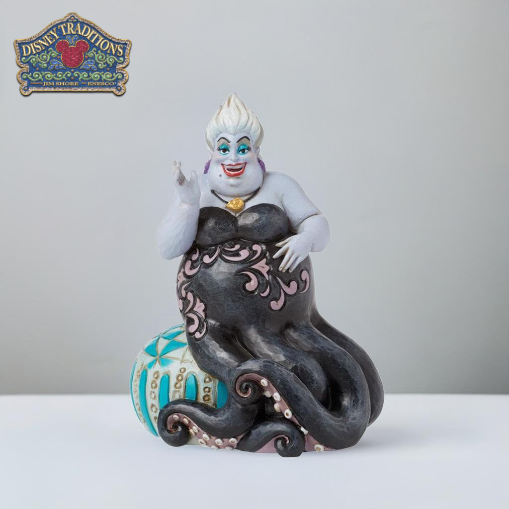 アースラ シッティング ポーズ 11.9cm リトルマーメイド | ディズニー トラディションズ ジムショア グッズ フィギュア 人形 置物 彫刻 正規輸入品画像