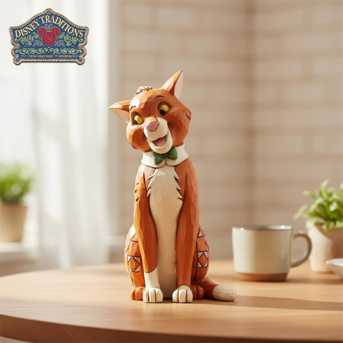 おしゃれキャット トーマス・オマリー ミニ 10.5cm | ディズニー トラディションズ ジムショア グッズ フィギュア 人形 置物 彫刻 Jim Shore 正規輸入品画像