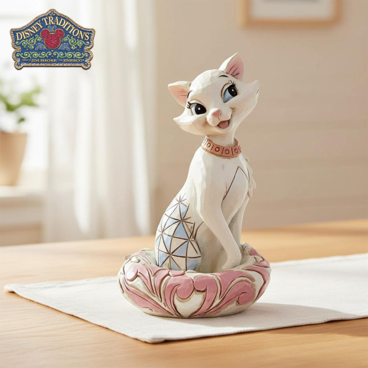 おしゃれキャット ダッチェス ミニ 9.5cm | ディズニー トラディションズ ジムショア グッズ フィギュア 人形 置物 彫刻 Jim Shore 正規輸入品画像