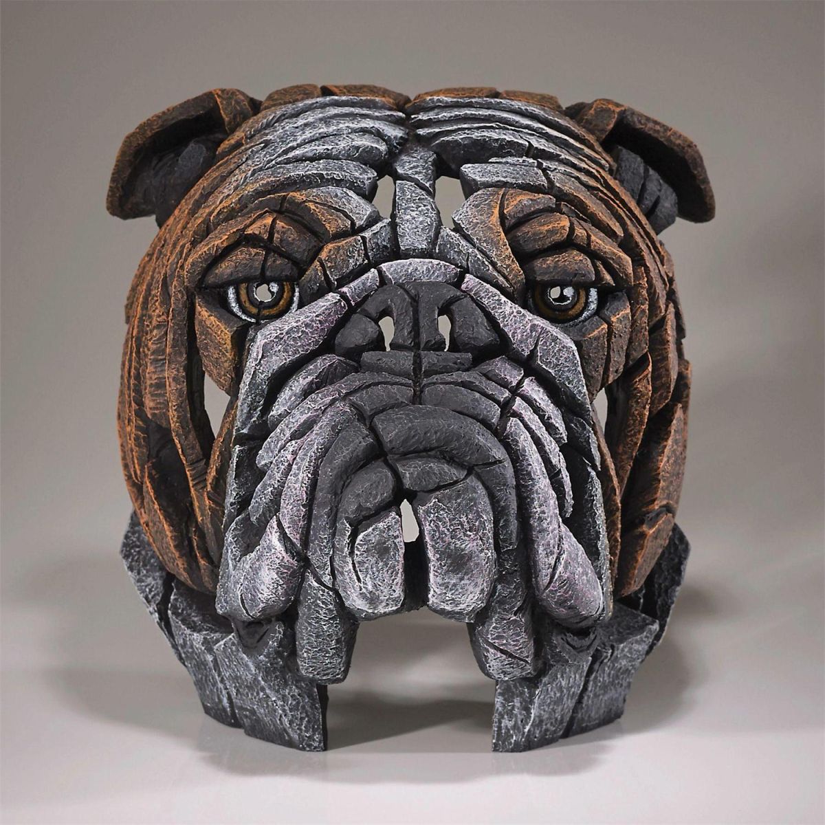 Edge Bulldog Bust 幅28x奥行28.5x32(cm) ブルドッグ 胸像いぬ | エッジ 彫刻 置物 オブジェ フィギュア 動物 大きい リアル アート マット･バックリー 正規輸入品 44,616円