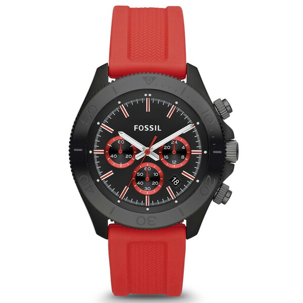 【送料無料】FOSSIL(フォッシル) RETRO TRAVELER/レトロ トラベラー CH2871 クロノグラフ / 10気圧防水、カレンダー機能 /専用BOX付き/ メンズ腕時計  ブランド クリスマス プレゼント お祝い 記念品 ギフト おしゃれ