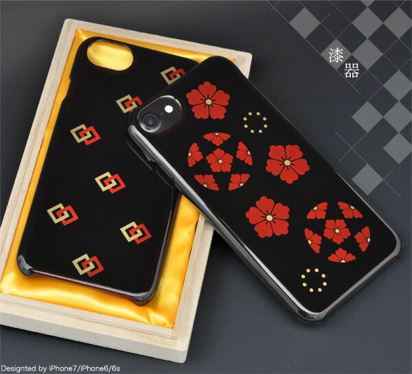 楽天市場】和桐箱【iPhone6/6s/7/8/SE(第2・第3世代)用】楓柄の