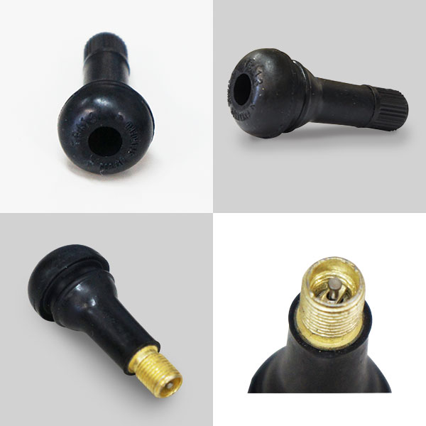 【楽天市場】★即日発送★新品 タイヤ エアバルブ ゴムバルブ バルブコア キャップ付き チュブレス TR413 4個セット：WIN CAR SHOP