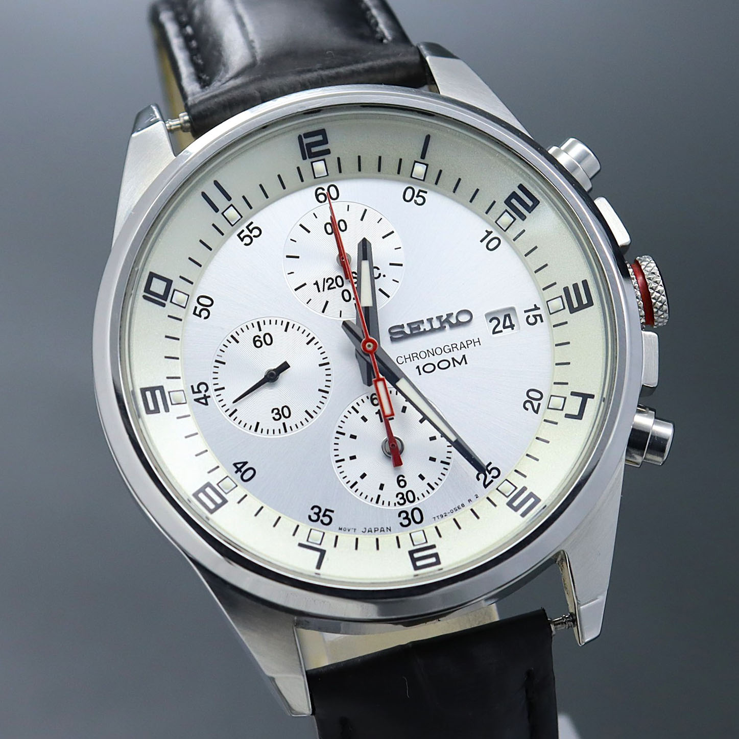 楽天市場】【SEIKO/セイコー】 7T92-0CF0 クロノグラフ 腕時計