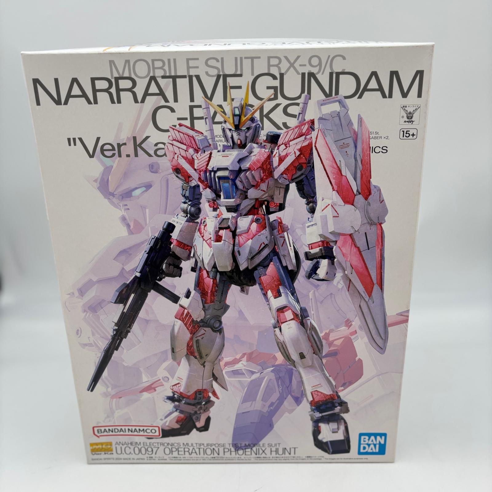 楽天市場】MG 1/100 RX-9/C ナラティブガンダム C装備 Ver.Ka (機動