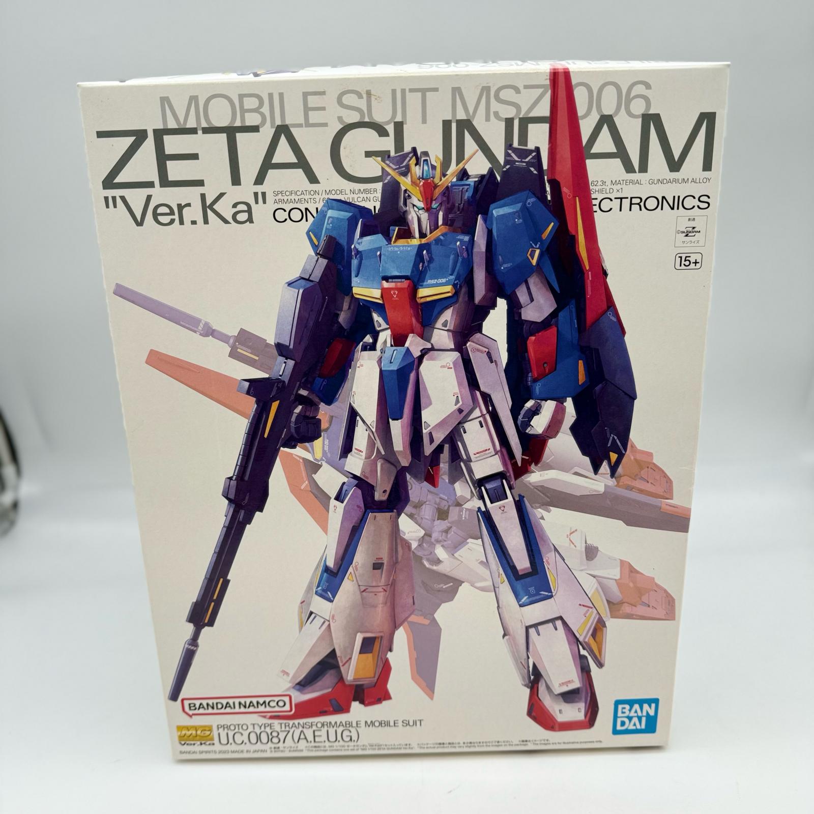 楽天市場】MG 1/100 MSZ-006 ゼータガンダム Ver.Ka (機動戦士Z