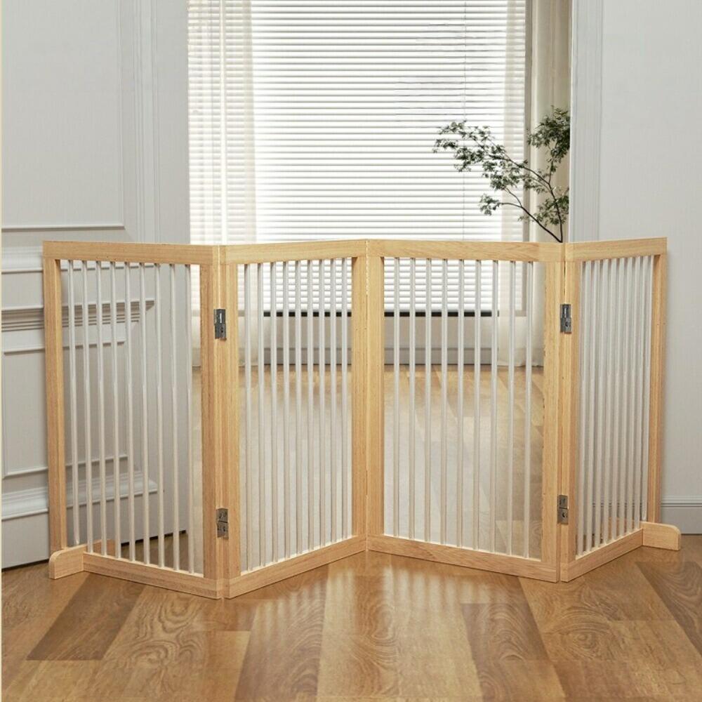ペットゲート 木製 ペットゲート ハイタイプ 置くだけ 自立式 折り式 バリア 2~8枚 サイズ 58cm 80cm ペット用ゲート フェンス 安全柵 脱走防止 飛び出し防止 多頭飼い 犬 猫 用 ゲート 防止 柵 ペットガード｜MUKU店