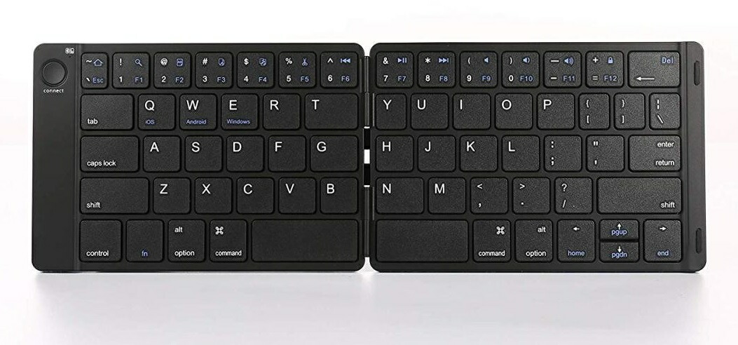 楽天市場 51 ネコポス送料込 Winten Wt Kbbt02 Bk 英語配列 Bluetoothキーボード 超軽量薄型 財布型 ワイヤレス Usb Ios Android Windows ブラック Winten 楽天市場店