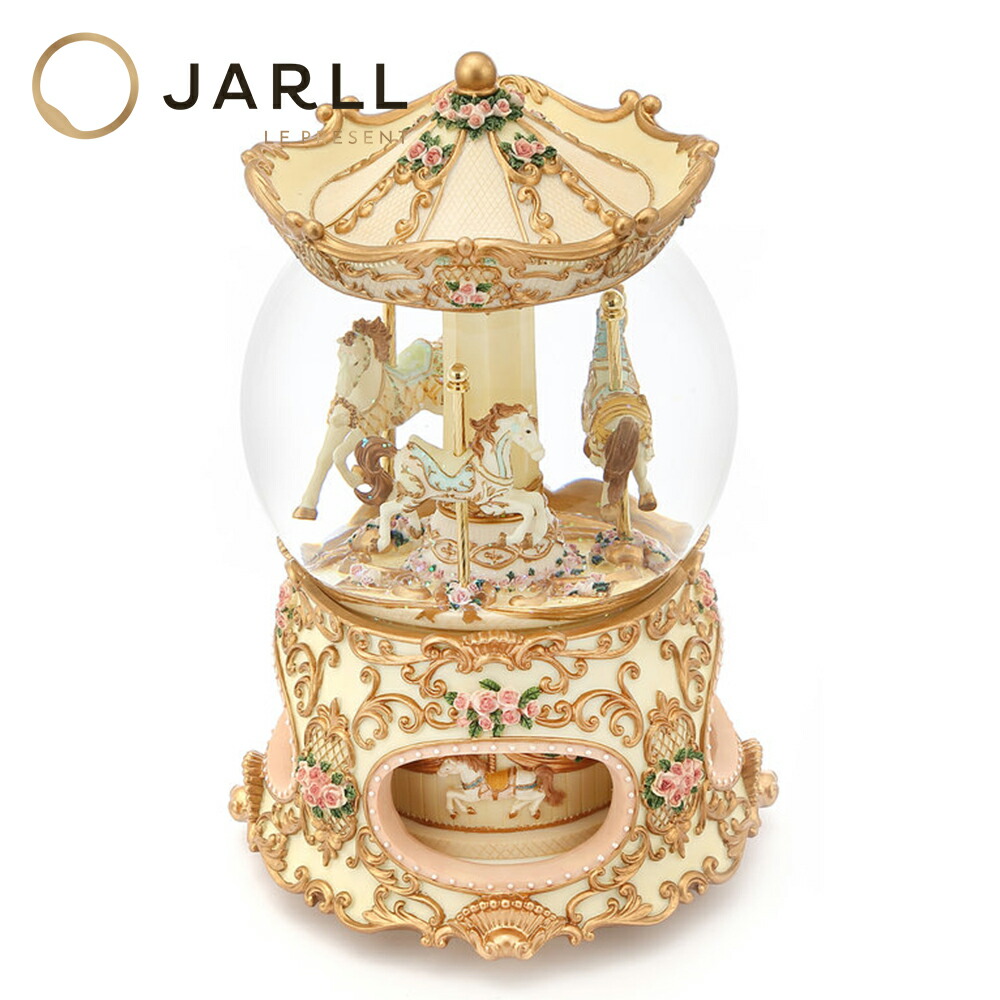 【SS大売り出し★ Ｐ10倍】【JARLL】スノードーム クリスマス オルゴール (渦巻きばね式) 点火装置(独居室) 回転させる式 照度 スノーグローブ 飾りつけ 一緒になる 祝賀会 差し上げ物 飾りつけ 今めかしい 母の日PA1201 6045