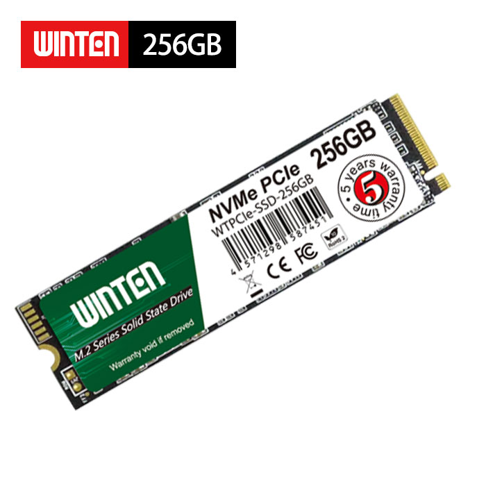 楽天市場】SSD M.2 128GB【5年保証 送料無料 ドライバー付】WTPCIe-SSD-128GB NVMe PCIe Gen3x4 M.2  2280 3D NANDフラッシュ搭載 片面実装 M Key 日本語パッケージ 説明書 保証書付き エラー訂正機能 省電力 衝撃に強い m2 内蔵型 SSD 6174 wtjp : WINTEN 楽天市場店