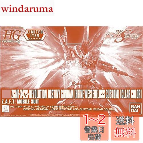 バンダイ(BANDAI) HG 1/144 デスティニーガンダム(ハイネ専用機)[クリアカラー] 機動戦士ガンダムSEED DESTINY