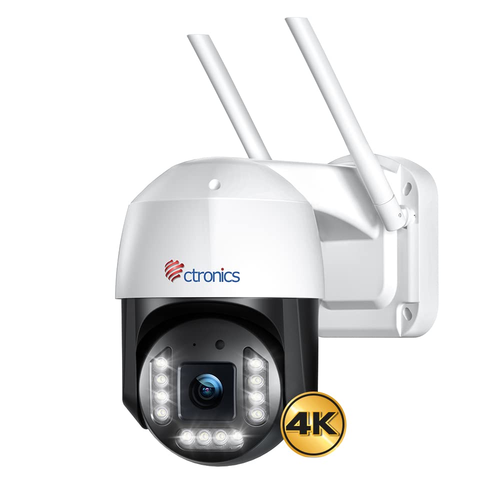 【4K・16光学ズーム】Ctronics 防犯カメラ 屋外 800万画素 Amazon.co.jp: 【4K・16光学ズーム】Ctronics 防犯カメラ 屋外