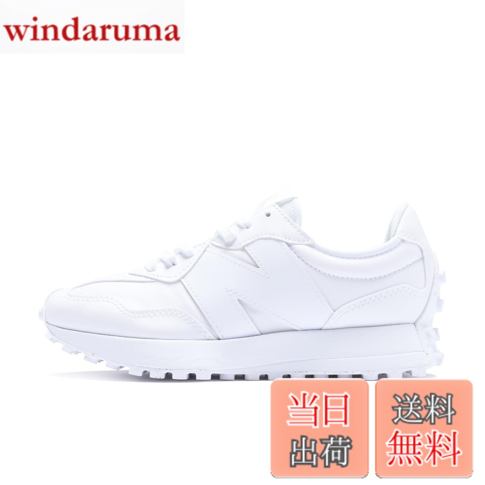 【貨物輸送無料】new balance(ニュー平衡にする) レディース 327 WS327 W327 旧真似形スニーカー 色：TBB(WHITE)、大いさ：25.5 糎 B