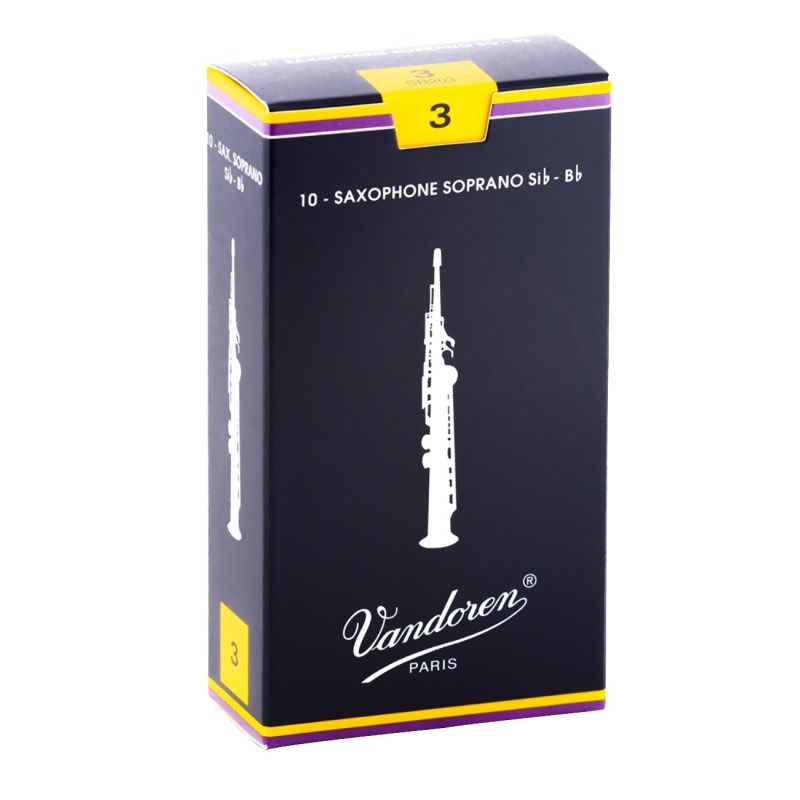 Vandoren サックスリード アルト用 3 ２箱 Vandoren V12 【硬さ：3・1/2】【銀箱】 サックスリード アルト