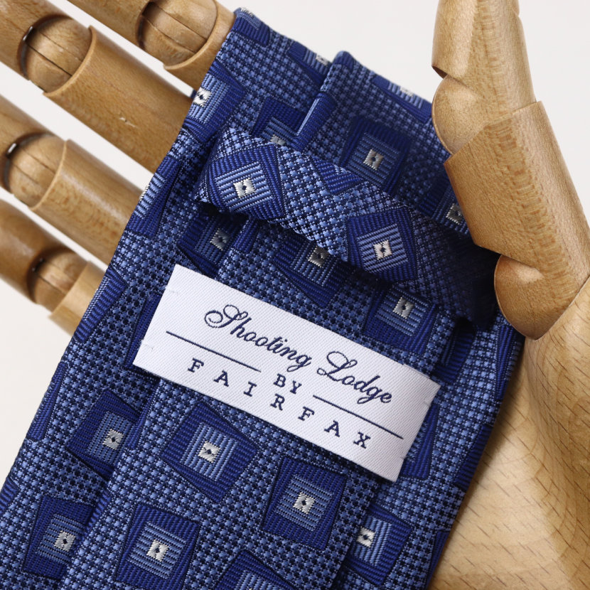 爆買いセール 22年 春夏新作 フェアファクス Fairfax ネクタイ レトロ 小紋 ブルー シルク100 日本製 ジャガードタイ 結婚式 ブランド おしゃれ プレゼント メンズ 男性 ワイシャツ Yシャツ ギフト 高級 かっこいい トレンド Icdm Edu Pe