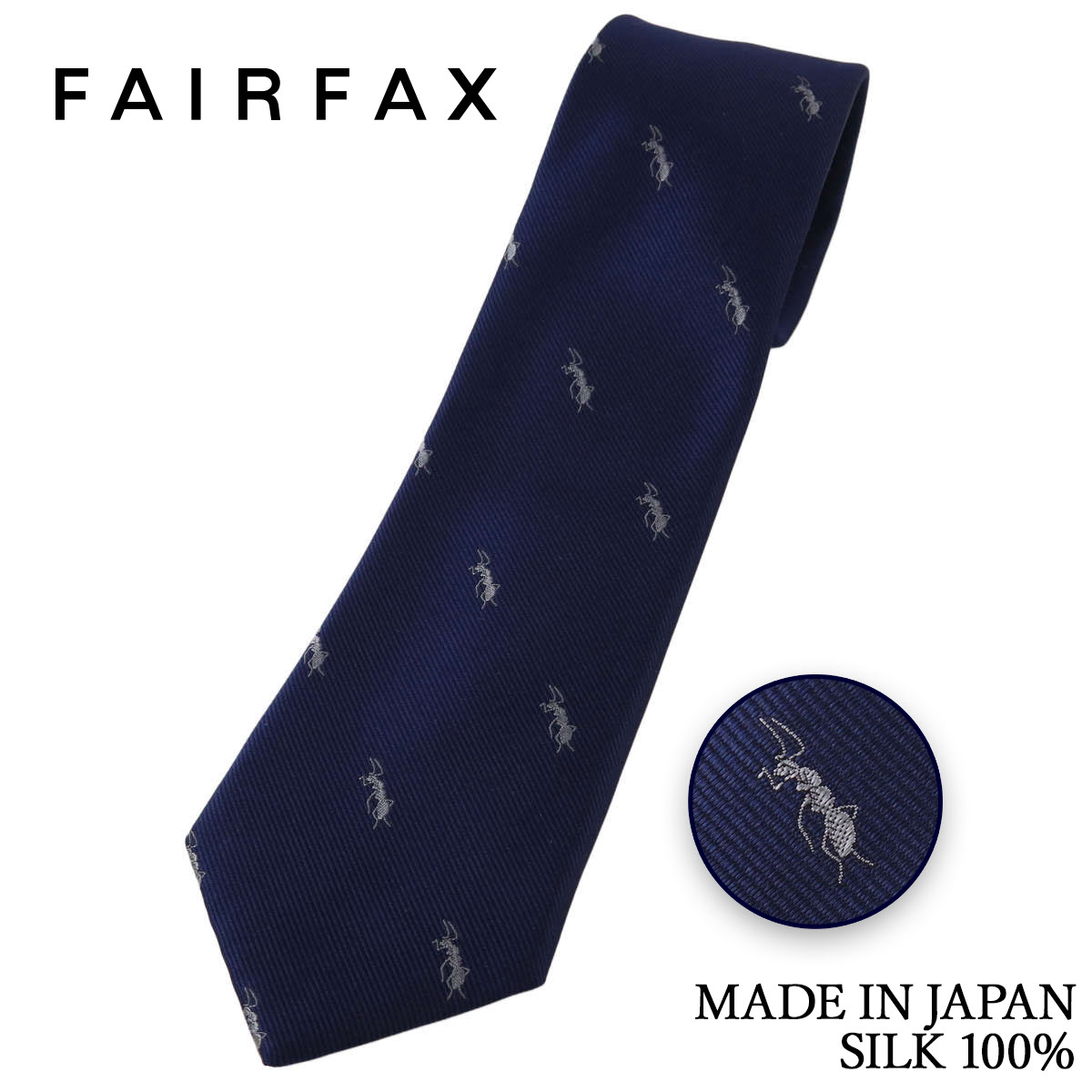楽天市場】フェアファクス FAIRFAX ネクタイ クレストタイ ポロ