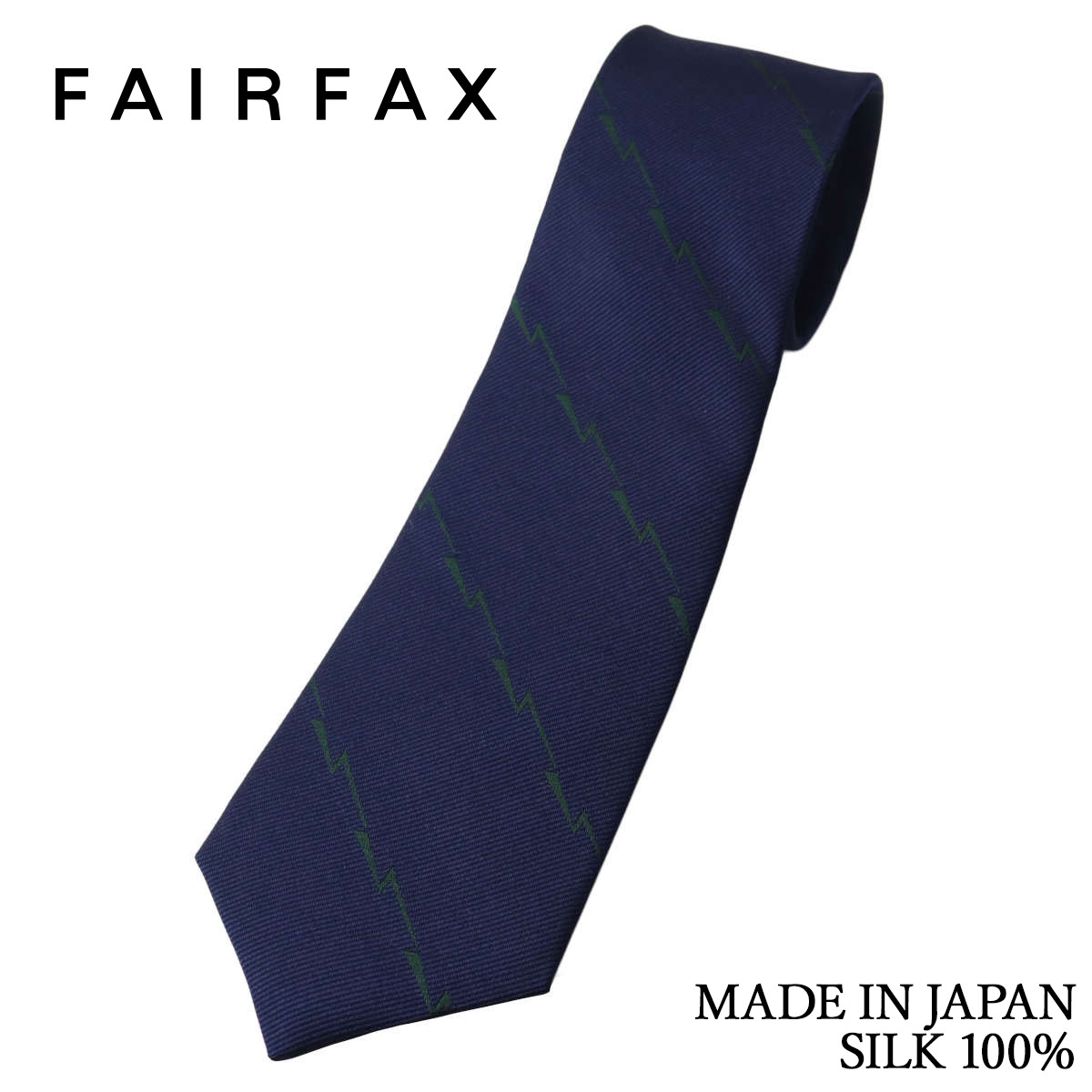 楽天市場】フェアファクス FAIRFAX ネクタイ ニューレップストライプ