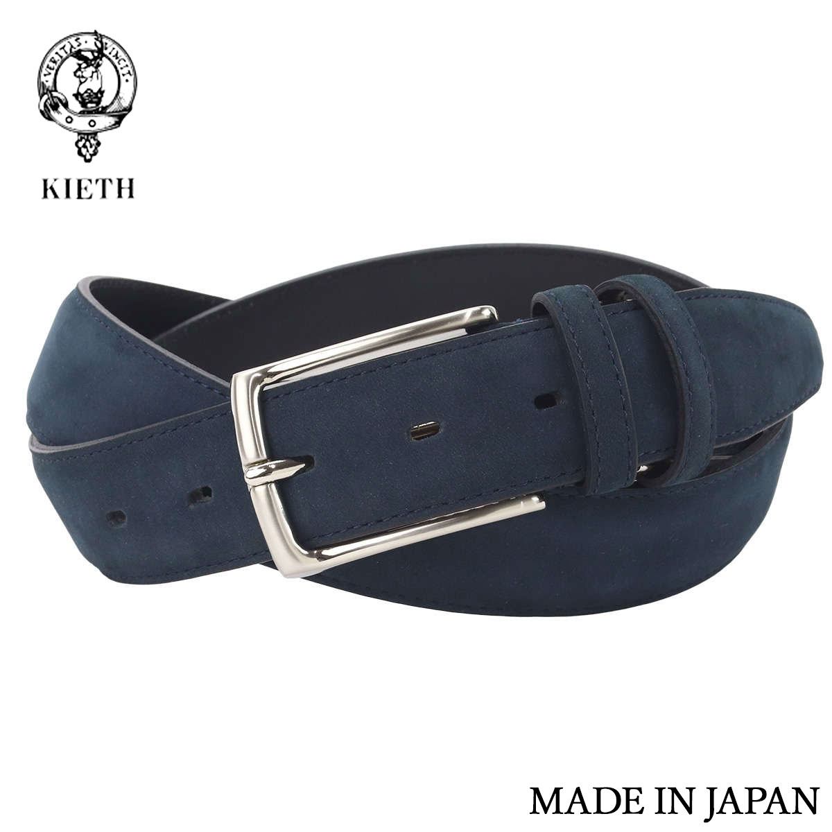 楽天市場】キース レジメンタルストライプ リボンベルト メンズ